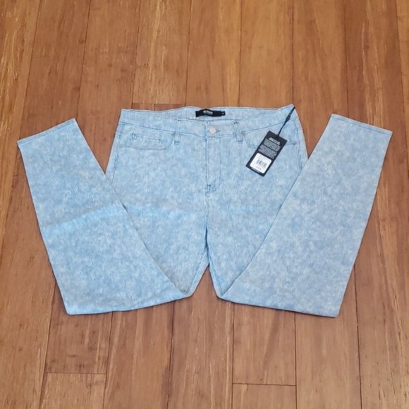 Women's HUDSON Jeans Nico Super Skinny Mid-Rise Ankle Jeans- Size 32 - Picture 1 of 7